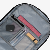 Reiserucksack aus wasserfestem RPET mit Diebstahlschutztasche, Organizerfach