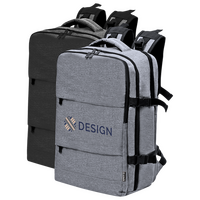 Reiserucksack aus wasserfestem RPET mit Diebstahlschutztasche