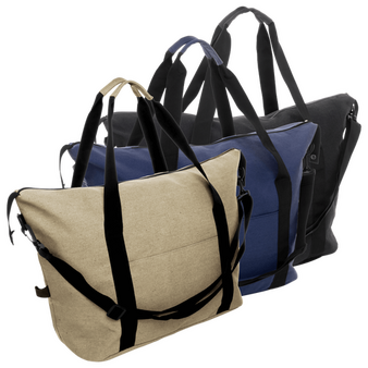 Reise-/Sporttasche aus recyceltem Canvas, Farbauswahl