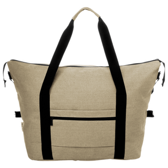 Reise-/Sporttasche aus recyceltem Canvas, ohne Werbeanbringung
