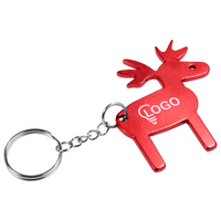 Anhänger Rentier graviert Ansicht schräg von oben