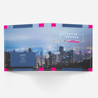 Ringbuch, farbig bedruckt, Motiv