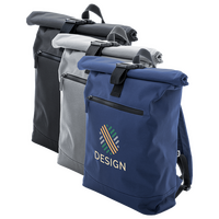 Rolltop-Rucksack aus RPET mit Schnallenverschluss, 10 l, Farbgruppe