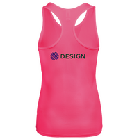 Roly - Damen-Sport-Tanktop, Druck hinten