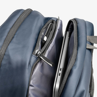 Rucksack aus Nylon inkl. USB-Anschluss, Personalisierung auf Anfrage, Reißverschluss oben