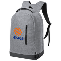 Rucksack aus RPET mit Anti-Diebstahl-Fach