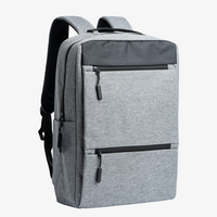 Rucksack mit 2 Vordertaschen inkl. USB-Anschluss vorne