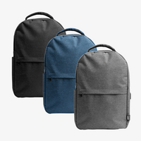 Rucksack mit Bodenfalte inkl. USB-Anschluss, Personalisierung auf Anfrage