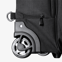 Rucksack-Trolley mit Doppelfach und Vordertasche, Personalisierung auf Anfrage