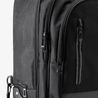 Rucksack-Trolley mit Doppelfach und Vordertasche, Personalisierung auf Anfrage