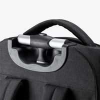 Rucksack-Trolley mit Doppelfach und Vordertasche, Personalisierung auf Anfrage