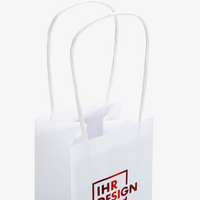  Papiertragetaschen mit Papierkordeln