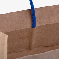 Papiertragetaschen mit Papierkordeln, 18 x 22,5 x 9 cm, 1/0 farbig