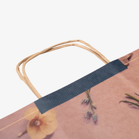 Papiertragetaschen mit Papierkordeln, 48 x 35 x 13 cm, 4/0 farbig + Weißdruck