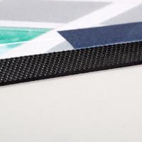 Barmatte, farbig bedruckt, liegend