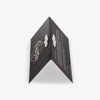 Sattelreiter, farbig bedruckt, schwarz