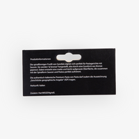 Sattelreiter, farbig bedruckt, schwarz