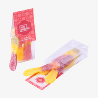 Fruchtgummi, farbig bedruckt, Motiv