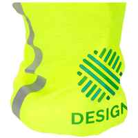 Schlauchschal aus Polyester mit Reflektorstreifen