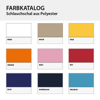 Schlauchschal aus Polyester