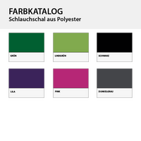 Schlauchschal aus Polyester