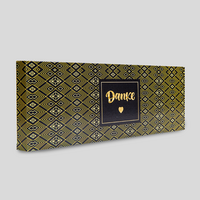 Schokoladenverpackungen mit Längsnaht (9,5 x 2 x 27,5 cm - Milka 300 g Tafel)