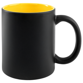Schwarze Tasse f&uuml;r Lasergravur