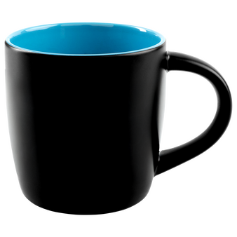 Schwarze Tasse f&uuml;r Lasergravur