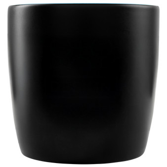 Schwarze Tasse f&uuml;r Lasergravur