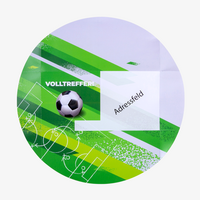 Selfmailer, farbig bedruckt, Motiv