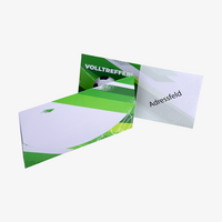 Selfmailer, farbig bedruckt, Motiv