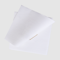 Serviette Airlaid, farbig mit Logo bedruckt, Stapel aufgefaltet