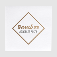 Serviette Airlaid, 1/4-Falz, 1-seitig, farbig bedruckt