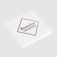 Serviette Airlaid, 1/4-Falz, 1-seitig, Stapel schräg