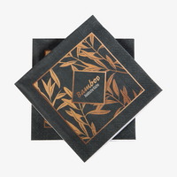 Serviette, Tissue, 1/4-Falz, Vierteldruck, farbig, liegend 2