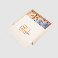 Set mit 4 Geschicklichkeitsspielen, einseitig 1/0 graviert