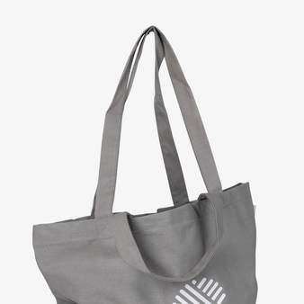 Shopper aus recycelter Baumwolle mit vier Henkeln