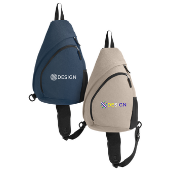 Slingtasche aus RPET, Siebdruck oder Digitaltransferdruck