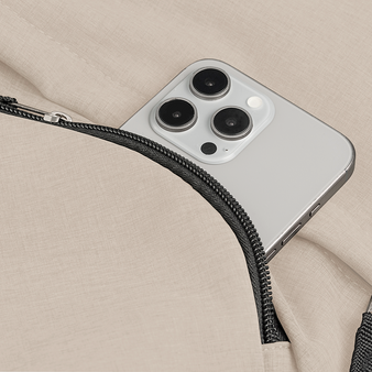 Slingtasche aus RPET, Detailansicht