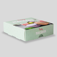 Snack Verpackung mit Klappdeckel (9,7 x 15 x 5,9 cm)