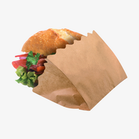 Snackbeutel, Natur mit Brot