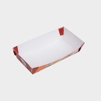 Snackschale (13,9 cm x 6,4 cm x 3,3 cm) einseitig bedruckt 4/0-farbig