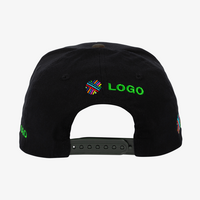 Snapback Camo Cap, mit EINER Stickposition, Hinten