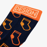 Sneakersocken klassisch, hochwertig gestrickt