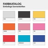 Sonnenbrille aus Kunststoff