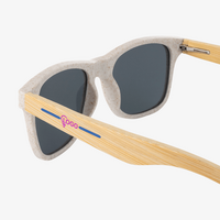 Sonnenbrille Bambus Tampondruck 