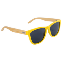 Sonnenbrille mit Bambusbügeln, ohne Werbeanbringung