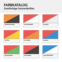 Sonnenbrille mit Kombi-Look