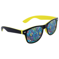 Sonnenbrille mit zweifarbigem Rahmen