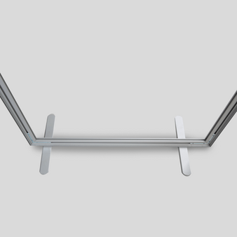 Spannrahmen, medtal, Standfuß